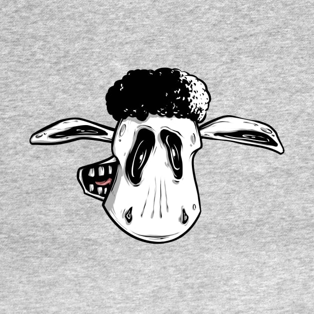 Skull Of Shaun The Sheep by Shtwork